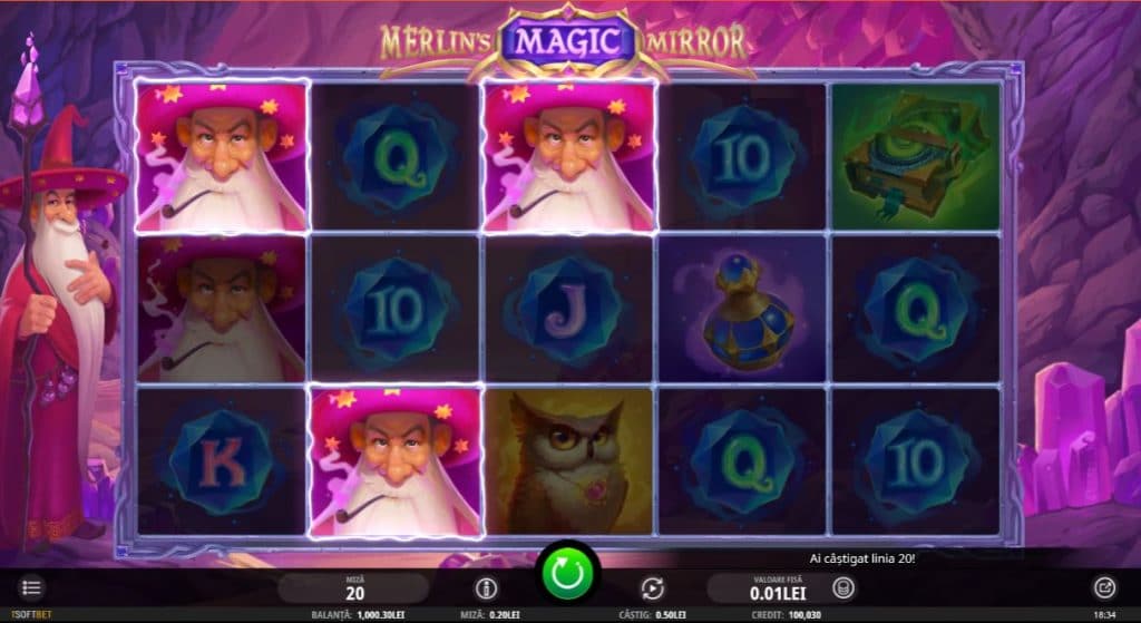vegas casino slots: Merlin’s Magic Mirror