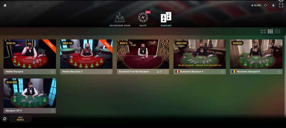 netbet casino live blackjack