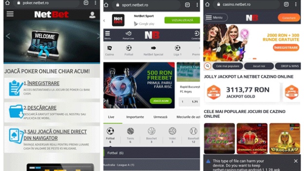 netbet casino mobile apps