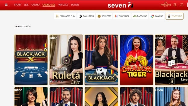 seven casino live