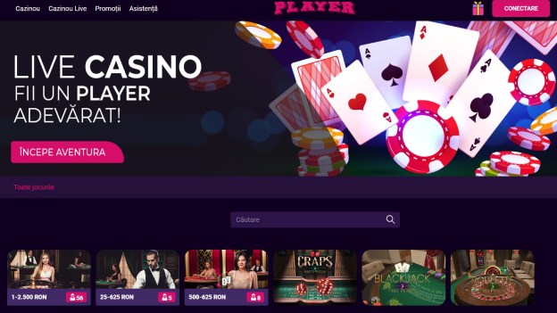 player live casino