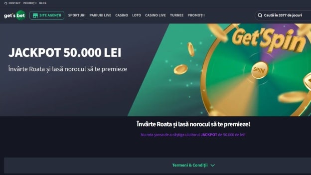 roata norocului gets bet