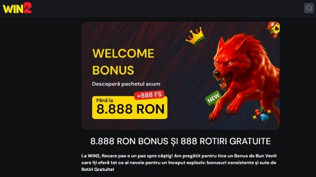 bonus de bun venit win2