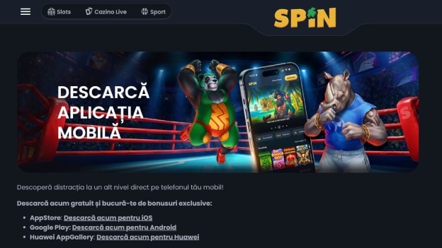 aplicatie spin online