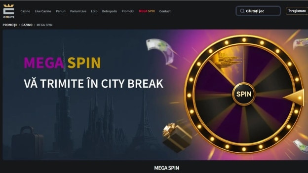 megaspin conti cazino
