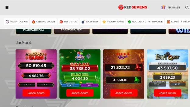 redsevens jackpot slots