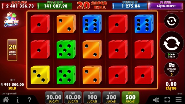 20 super roll slot