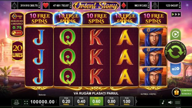 oriental story deluxe slot