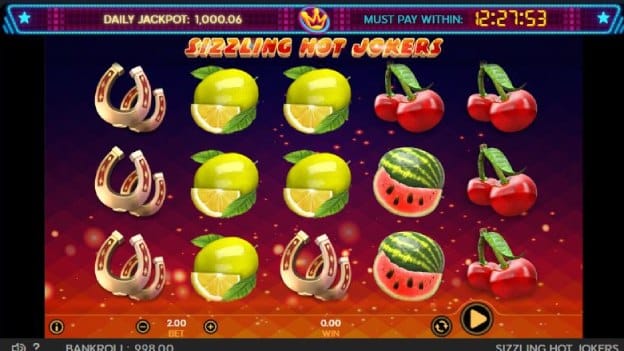 sizzling hot jokers slot