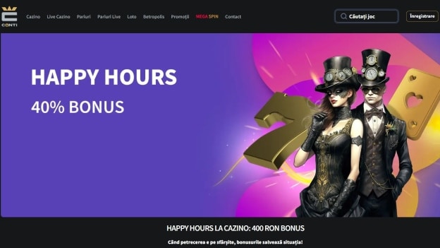 bonus happy hours conti cazino