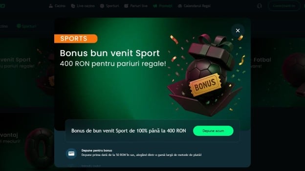 bonus sport king casino