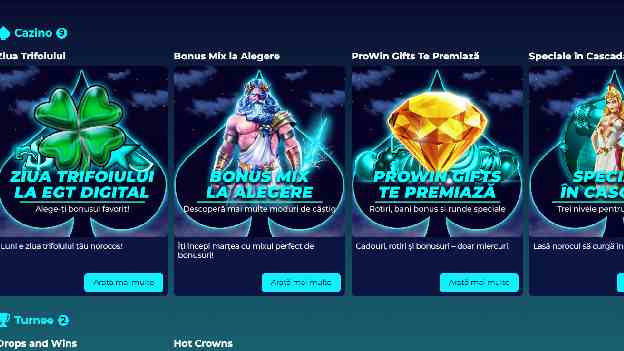 ProWin Casino promotii