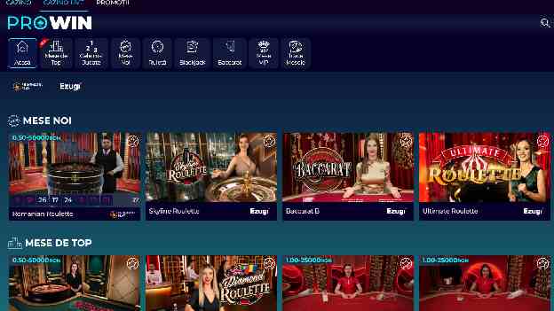 Prowin casino live