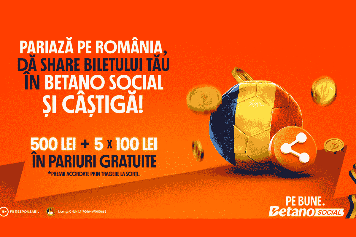 Betano Social - Campanie Hai România