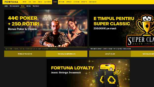 fortuna poker promoții