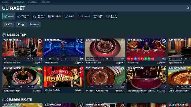 live casino ultrabet