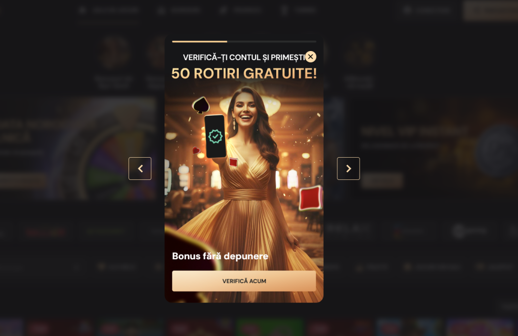 bonus la inregistrare bilion cazino