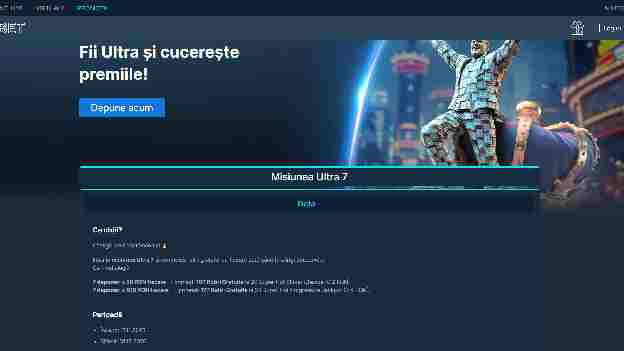 promotiunea misunea ultrabet