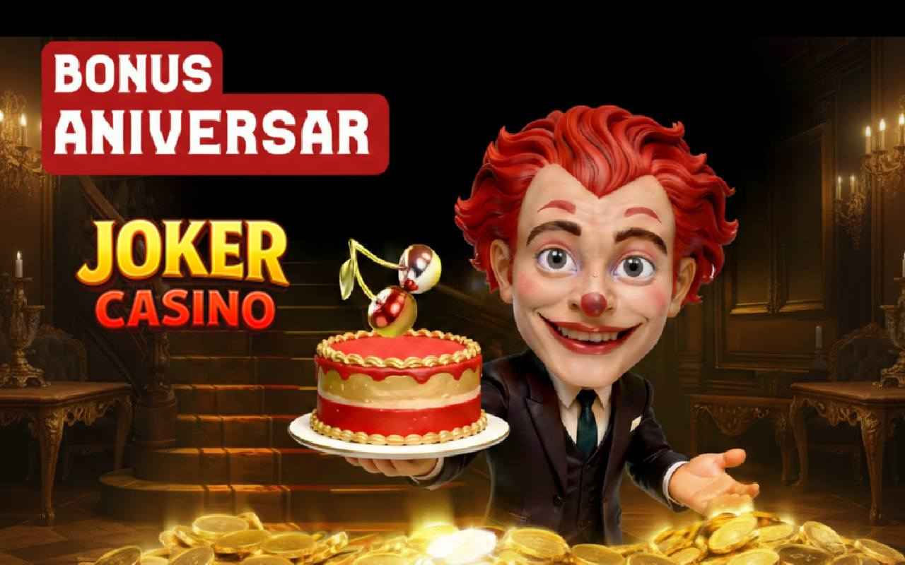 bonus aniversar joker casino