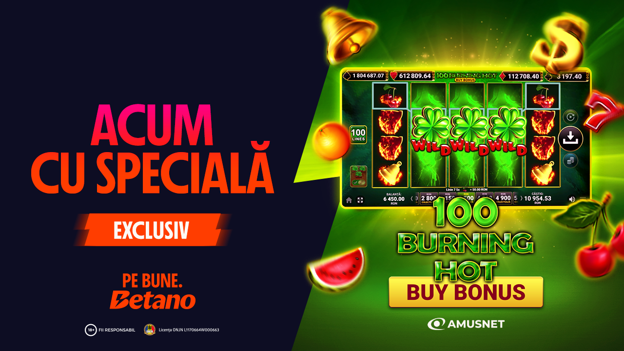 Betano 100 Burning Hot Buy Bonus