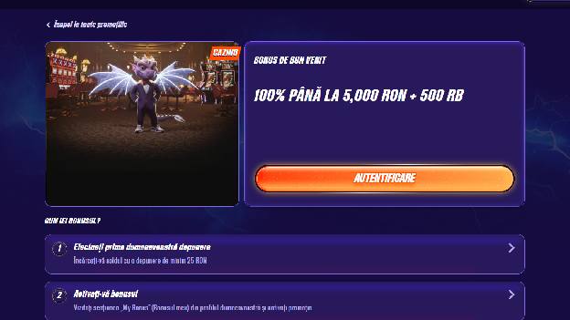 bonus de bun venit zinx